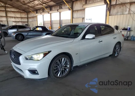 2019 Infiniti Q50 Luxe из США, поврежденный, VIN JN1EV7AP3KM519764